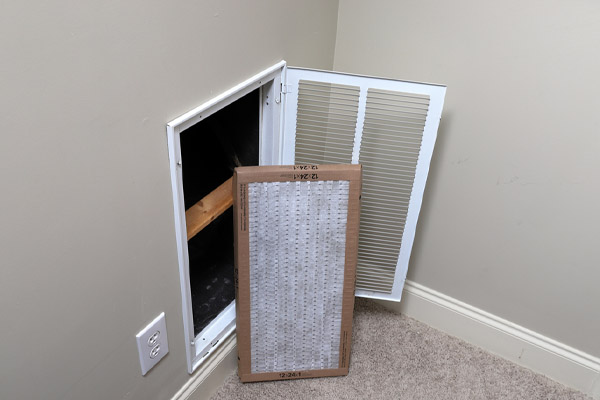 replacing air conditioner filter