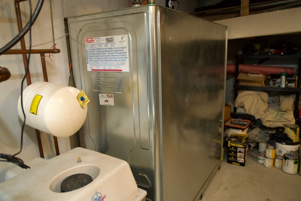 Roth Heating Oil Tank installed indoors