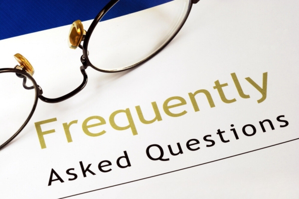 Frequently asked questions printed on a paper depicting residential electrical system FAQs