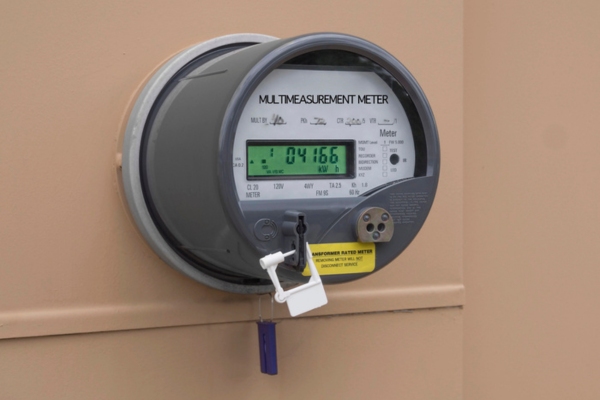 image of an electrical meter depicting Components of the Electrical System