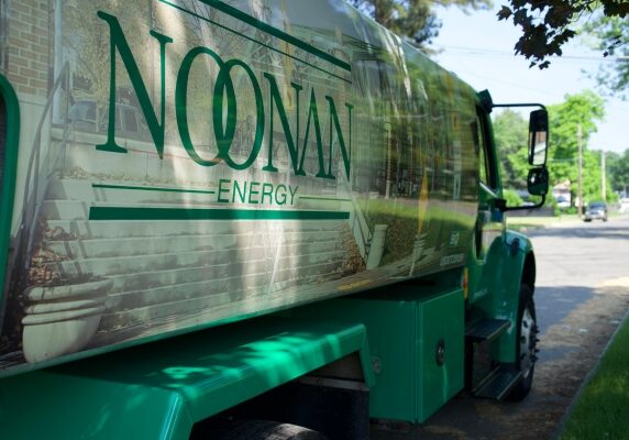 Noonan Energy heating oil delivery truck